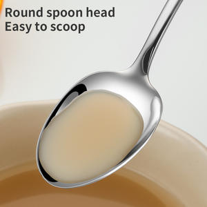 Jogo De Talheres <span class=keywords><strong>Inox</strong></span> Lot de 7 couverts de <span class=keywords><strong>table</strong></span> complets de luxe nordique Ensemble d'argenterie en acier inoxydable - Product Image 3