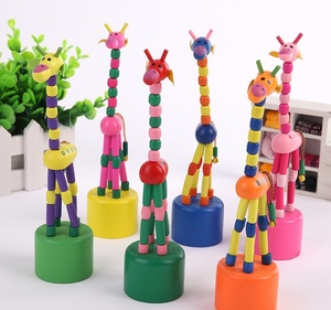 Juguete de Madera para Niños, Jirafa Bailarina Colorida, Juguetes de Madera para Niños, Levert Juguetes De Madera para Niños, Dropship - Product Image 3