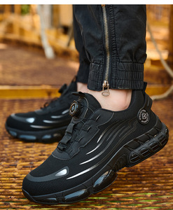 <span class=keywords><strong>Calzado</strong></span> de Seguridad Industrial para Hombre, Transpirable, Antideslizante, con Puntera de Acero y Entresuela Antiaplastamiento, Botas de Construcción para Otoño e Invierno - Product Image 5