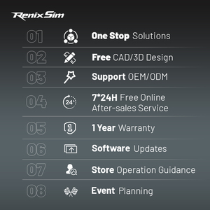 RenixSim FEC Business F1 MAX <span class=keywords><strong>Sim</strong></span> <span class=keywords><strong>Racing</strong></span> Rig, Sistema de Competición Multijugador, Centro de Juegos de Arcade, Configuración de Movimiento Completo F1, Cabina de Simulación - Product Image 6