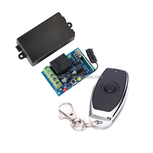 Công Tắc Điều Khiển Từ Xa Không Dây 12V Rơ Le RF Không Dây 433MHz 24 1CH Bộ Thu Công Tắc Điều Khiển Từ Xa Cho Khóa Điện Tử Không Dây - Product Image 1