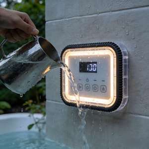Panel de Control Acrílico Sellado a Prueba de Agua con Clasificación IP54, Panel de Interruptores Inteligente Compatible con Exteriores y Baños - Product Image 2