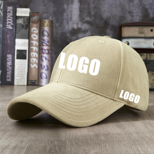 Gorra de Béisbol al por Mayor de 6 Paneles, Estilo Desgastado, Personalizable con Logotipo Bordado, Retro Vintage, de Algodón, para Hombre - Product Image 1