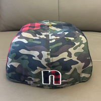 Casquettes Snapback non structurées à 5 panneaux, style vintage, imprimé camouflage, avec logo personnalisé, vente en gros