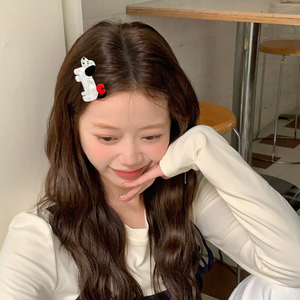 กิ๊บติดผม Yi YHJ สำหรับผู้หญิง มีสินค้าพร้อมส่ง ลายการ์ตูนน่ารัก กิ๊บอะซิเตทรูปสุนัข กิ๊บปากเป็ด กิ๊บติดข้างผม สำหรับเด็กผู้หญิง สั่งทำได้ จัดส่งรวดเร็ว - Product Image 3