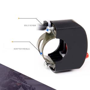 Neues Blitz motorrad EIN Aus Scheinwerfer griffsc halter Draht Elektro fahrzeug LED-Licht Doppel-Druckknopf schalter 50cm Kabel - Product Image 5