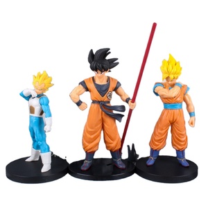 Figurine de dessin animé <span class=keywords><strong>Super</strong></span> <span class=keywords><strong>Saiyan</strong></span> <span class=keywords><strong>Vegeta</strong></span> et Goku de 18 à 22cm - Product Image 1