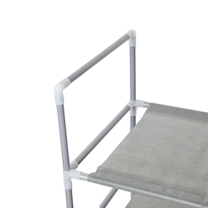 Strumento di stoccaggio scarpiera con più strati di ferro leggero moderno tipo di pavimento Design - Product Image 4