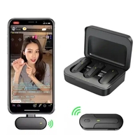 Micrófono Lavalier Inalámbrico Mini K90 K91 K93 de 2.4GHz para Teléfono, Entrevistas en Vivo y Exteriores