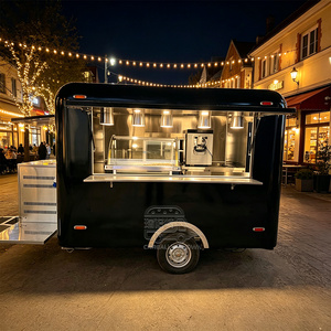 Outdoor Food Trailer Multi Functional Stainless Steel Concession Trailer for Coffee and Snacks Food Truck - Product Image 2