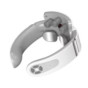 Masseur intelligent portable pour le cou, équipé d'une lampe respirante et d'un dispositif chauffant vibrant pour le cou, soin des épaules et du dos - Product Image 1