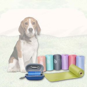 Bolsas para excremento de perro perfumadas, biodegradables y ecológicas con logotipo personalizado, material PLA/PBAT, certificación ASTM D6400 - Product Image 6