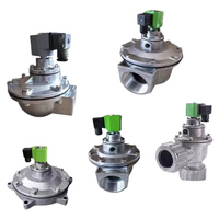 Vanne à impulsion DMF pour le nettoyage des dépôts, vanne d'évacuation des poussières à angle droit en alliage d'aluminium, électrovanne à air pulsé DMF-Z-25 DMF-Z-40