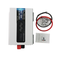 Inverter Gelombang Sinus Murni 5000W untuk Rumah, Konverter Tegangan DC ke AC dengan Layar LCD & 2 Stopkontak AC 12V/24V/48V/72V ke 110V 220V