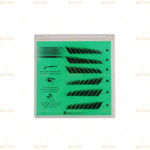 Pestañas Postizas Segmentadas con Alas <span class=keywords><strong>de</strong></span> <span class=keywords><strong>Manga</strong></span> Hechas a Mano con PBT Autoadhesivas, Banda Transparente Pre-Encolada, Pestañas <span class=keywords><strong>en</strong></span> Racimo, OEM/ODM, Marca Privada - Product Image 2