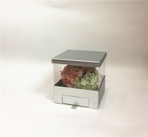スクエア<span class=keywords><strong>PVC</strong></span>パノラマ引き出しフラワーギフトボックス、ハグバケット、永遠のフラワーボックス - Product Image 5