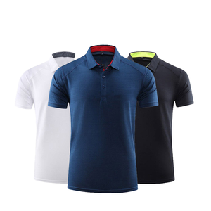 Polo de golf personnalisé à col revers avec logo, prix compétitif 2026, 100 % polyester, pour homme - Product Image 2