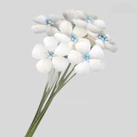 Lot de fleurs de violette séchées écologiques en gros – Matériel floral DIY multicolore naturel pour centres de table de mariage – Fourniture en vrac