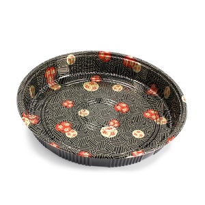 13 inch Round Shape Nhật Bản nhựa Sushi tấm hộp container - Product Image 1