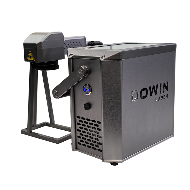 Dowin Laser Marking Machine 20W 30W Handheld Fiber Laser Engraving Machine for Tire and Stainless Steel