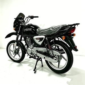 Moto à deux roues TVSQ à haute capacité de franchissement avec suspension avant renforcée – <span class=keywords><strong>La</strong></span> moto noire est stable et à faible taux de défaillance - Product Image 3