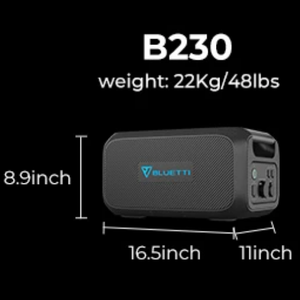 Batterie Portable 2048wh, batterie Lifepo4 extensible pour <span class=keywords><strong>Ac200Max</strong></span> et AC300 - Product Image 2