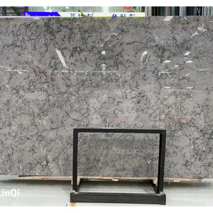 Carrelage de sol pour hall d'hôtel, carreaux d'escalier antidérapants, marbre gris lilas <span class=keywords><strong>Lido</strong></span>, carrelage de sol d'escalier en marbre gris 24x48 - Product Image 5