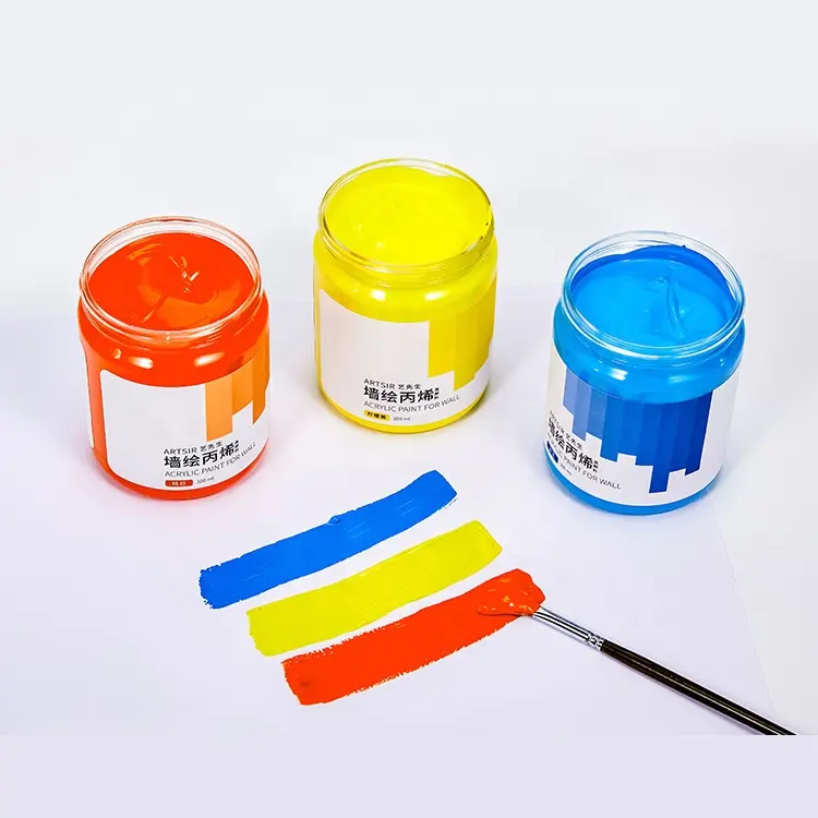 12 colori Professionale Della Parete Pittura Tessile Scarpe Graffiti Dipinta A Mano FAI DA TE Acrilico Set di Vernice