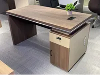 Mobilier de bureau en bois durable à usage domestique Table de bureau de direction Table d'ordinateur pour usage personnel