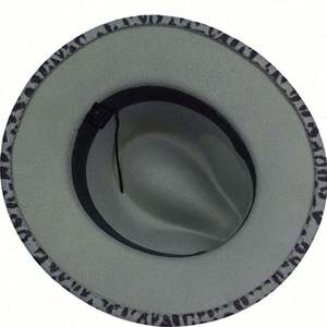 Sombreros Fedora Casuales para Niños con Estampado de Leopardo en Ambos Lados, Estilo Moderno y de Tendencia, Unisex - Product Image 6