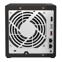 TS-466C-8G asli baru 4-bay 2.5GbE NAS penyimpanan Networks dengan prosesor Quad-core N6005 perak