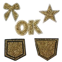 Gros Coeur Motif Fer sur Strass Patch Hot Fix Transfert De Chaleur Conception DIY Vêtement Accessoire Bling Perlé Applique