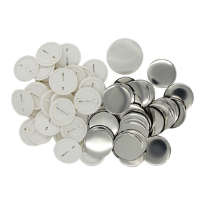 قطع غيار دائرية 44 ملم لصناعة الشارات مع دبابيس خلفية لماكينة صنع الشارات - Product Image 1