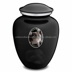 Urnas de cremación de latón para mascotas, urnas funerarias para mascotas, urnas de recuerdo, urnas de entierro con alta calidad a bajo precio - Product Image 1