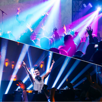 Projecteur LED Mini Beam RVBW 40W à Tête Mobile, Équipement d'Éclairage DJ Disco, Contrôle DMX 512, Lumières de Scène et de Bar à Tête Mobile