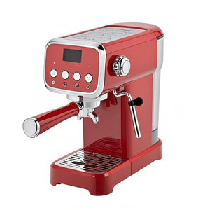 Casa ufficio Espresso macchina da caffè semi-automatica Display temperatura Barista caffè Espresso macchina fabbrica all'ingrosso auto presa