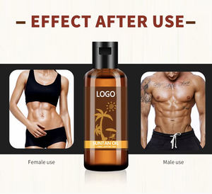 Aceite Bronceador/Acelerador Solar para Exteriores, Nutritivo, 100% Natural, Orgánico, de Alta Calidad, de Marca Privada - Product Image 3