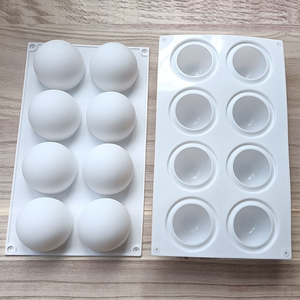 อุปกรณ์ครัวศิลปะ 15 ช่อง 3D กระบอกซิลิโคนแม่พิมพ์สำหรับมูสเค้กช็อกโกแลตแคนดี้อีพ็อกซี่เรซิ่นเทียนเครื่องมืออบขนม MC‑46 - Product Image 4