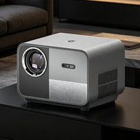 Projecteur d'écran haut de gamme M1, 150 pouces, vidéo 4K, projecteur de contes pour enfants, projecteur LCD Airplay pour une réunion en salle