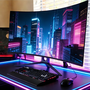 Moniteur de jeu Rebekah Wholesaler Factory de 24 à 34 pouces, 1080p 1440p 144/165/180Hz, plat/courbé, OEM/ODM, moniteur d'ordinateur - Product Image 1