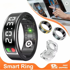 Anillo Inteligente de Salud SHR para Parejas, Anillo Inteligente Monitor de Actividad con Pantalla - Diseño Elegante, Monitoreo Avanzado de Salud - Product Image 3