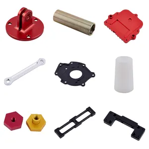 Adaptador de conexión de horquilla plana trasera Cnc OEM, servicio de aluminio CNC mecanizado frontal Cnc, montaje superior, pieza de mecanizado de fresado para brazo Susp