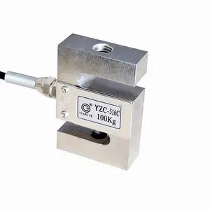 YZC-516C Tipe S Sensor Berat 100Kg 200Kg 300Kg 500Kg 2000Kg 1Ton 1,5ton 2Ton 1T Sensor Tekanan Tarik Load Cell Sensor Berat