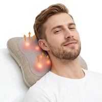Coussin de massage corporel 4D Shiatsu à balançoire et pétrissage pour le cou, la taille, les épaules et le dos