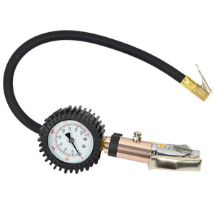 Manómetro Ergonómico para Inflar Neumáticos con Manguera de 360 Grados y Mango que Ahorra Esfuerzo para Toda la Industria Automotriz y Talleres de Reparación - Product Image 4