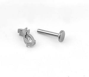 Nouveau bijou de corps tendance en alliage de titane de qualité implantable, labret à filetage interne pour lèvre, cartilage, hélix, piercing Méduse, très demandé - Product Image 5