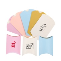 Boîte à fenêtre en PVC découpée sur mesure avec logo imprimé, forme spéciale, pour emballage de cils, cosmétiques et petits cadeaux