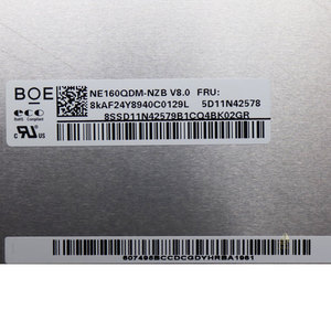 Écran 5D11N42578 ne160qdm-nzb TL160ADMP20-00 5D11N95626, 16 pouces, WQXGA, non tactile, anti-reflet, IPS, 500 nit, 100% DCI-P3 pour Lenovo - Product Image 5