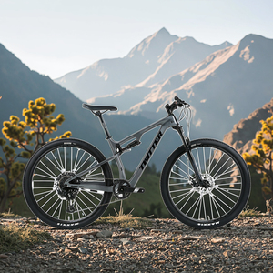 Bicicleta de Montaña de <span class=keywords><strong>Carbono</strong></span> 29er con <span class=keywords><strong>Suspensión</strong></span> Completa de Fibra de <span class=keywords><strong>Carbono</strong></span> 2026, con Sistema Inalámbrico WheelTop EDS-13S de <span class=keywords><strong>Doble</strong></span> <span class=keywords><strong>Suspensión</strong></span> - Product Image 1