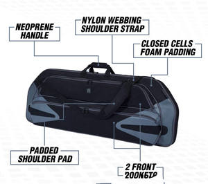 Alta Calidad Personalizable Bolsa para Arco y Flechas para Caza y Tiro con Arco al Aire Libre, con Correa de Sujeción de Flechas y Sistema de Liberación de Flechas para Arco Recurvo - Product Image 2